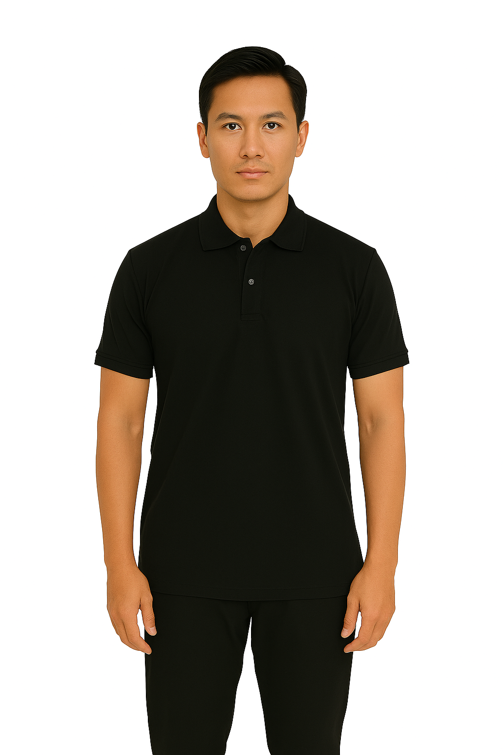TS Polo Collar - Black
