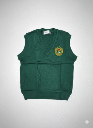 Sweater- DPS - M/J - Sleeveless - Bottle Green